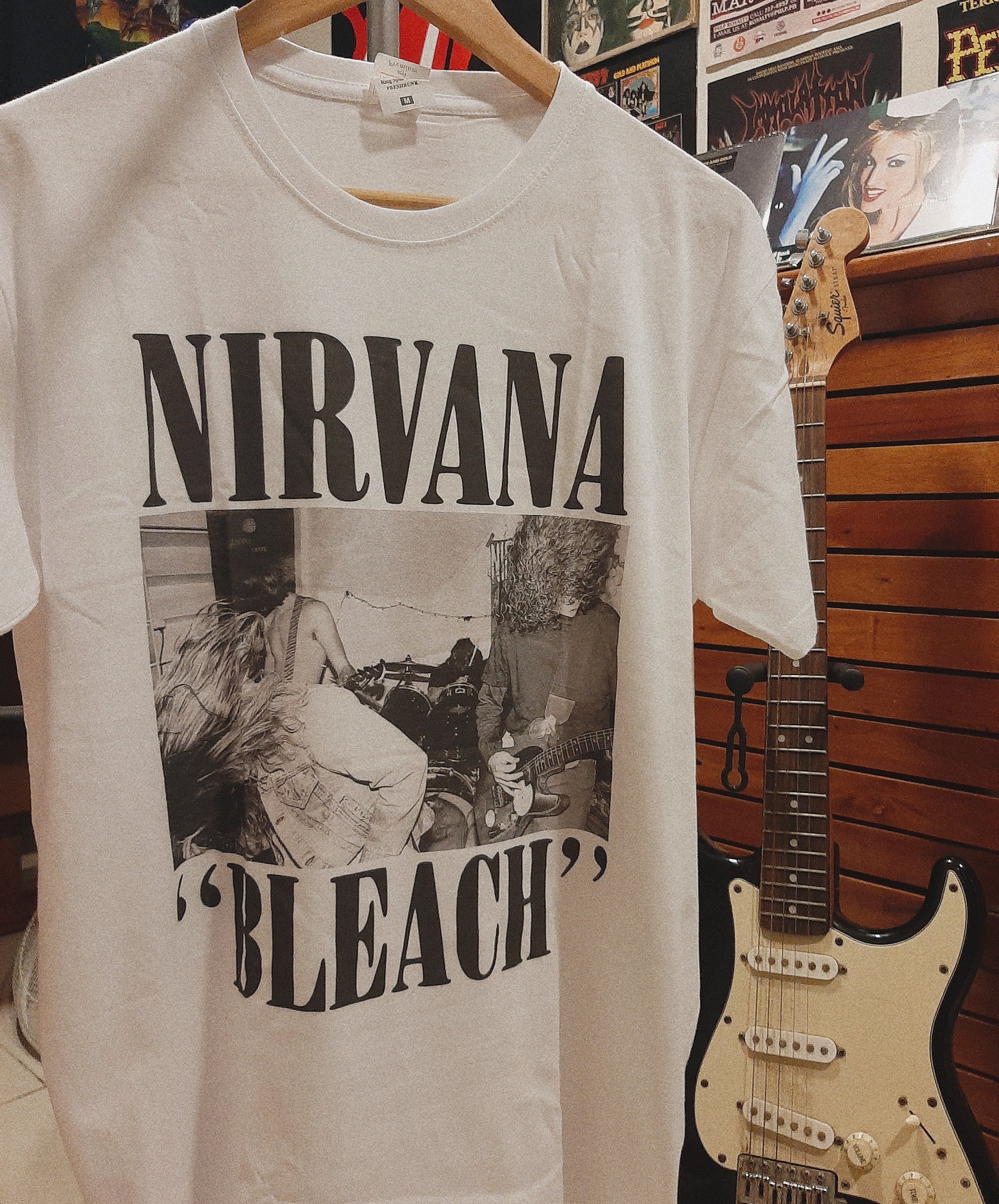 Nirvana Bleach White – Vulture Rock Apparel