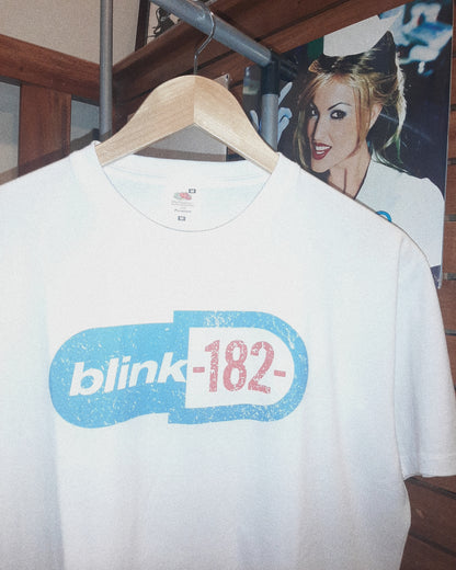 Blink-182 Enema Logo White