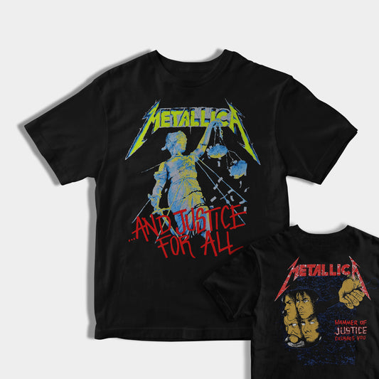 Metallica Justice Black