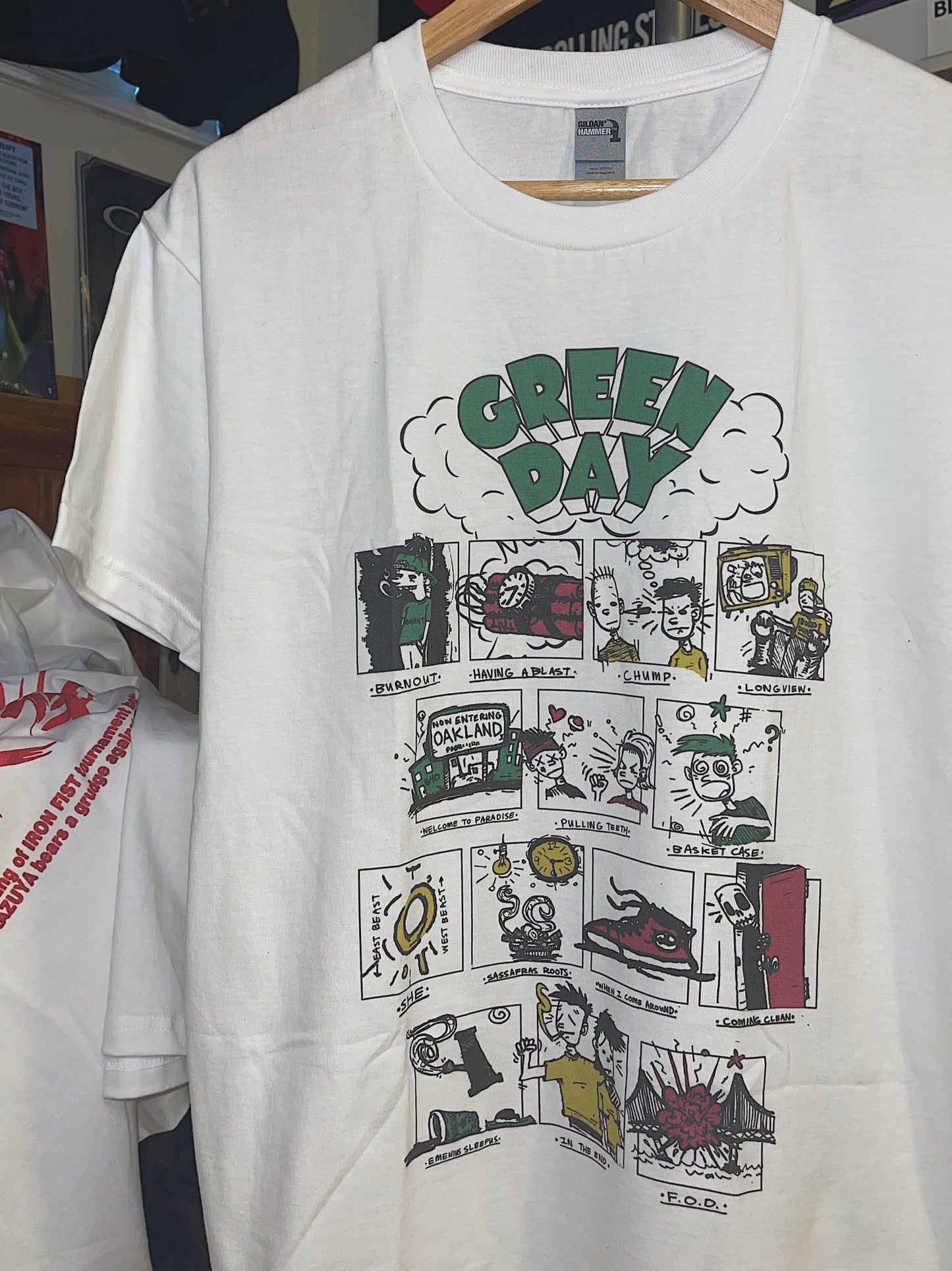 Green Day Dookie White