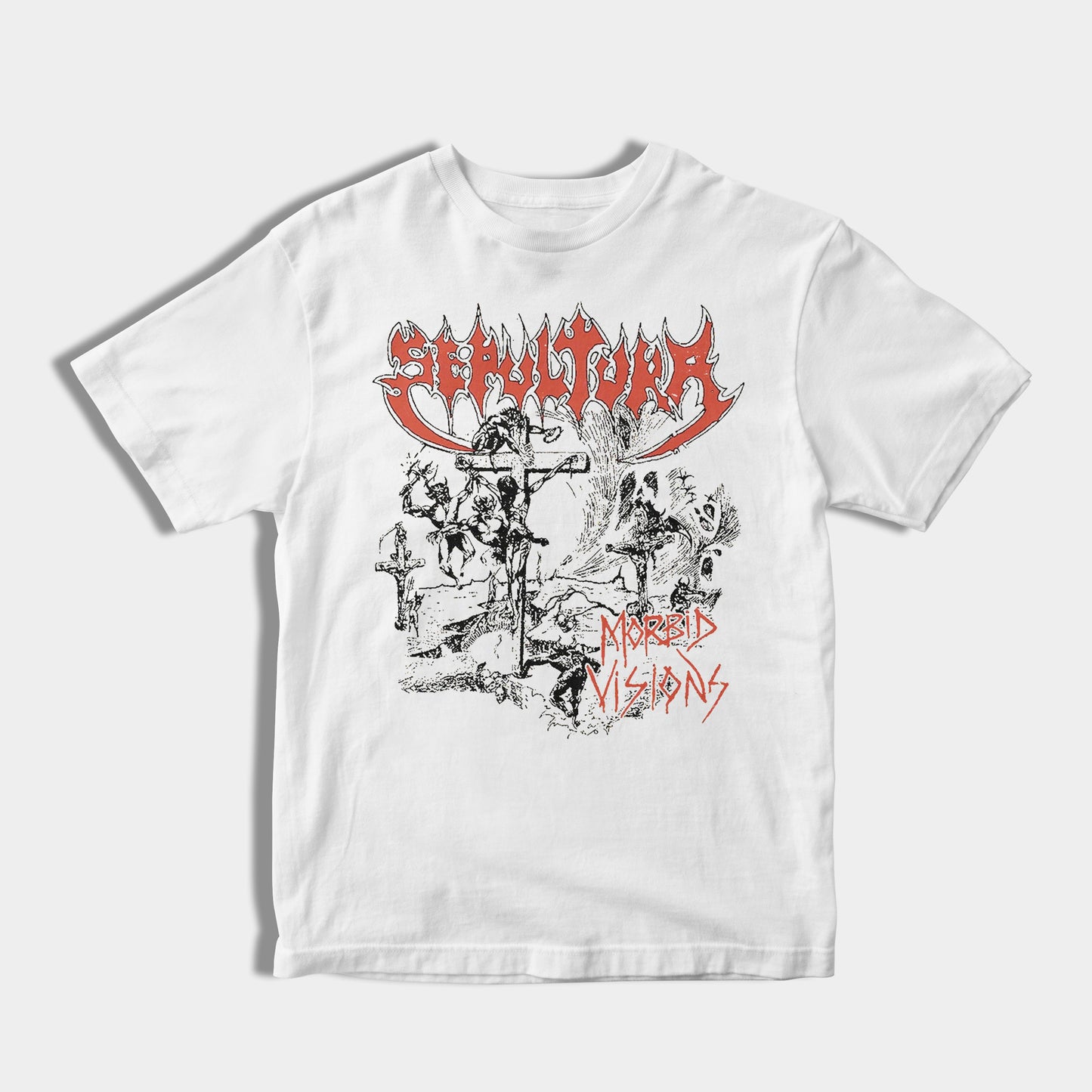 Sepultura Morbid Visions White